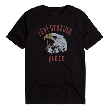 Boys 8-20 Levi's&reg; Skateboard Tee, Size: Medium, Black