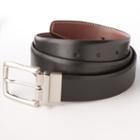 Croft & Barrow&reg; Reversible Dress-to-casual Faux-leather Belt, Men's, Size: 40, Black