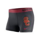 Women's Nike Usc Trojans Pro 3-inch Shorts, Size: Small, Black