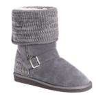 Muk Luks Chelsea Women's Boots, Size: 6, Grey