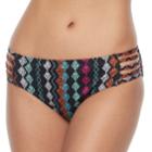 Women's Apt. 9&reg; Strappy Hipster Bikini Bottoms, Size: Small, Multi