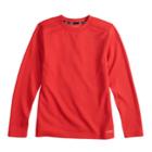Boys 8-20 Tek Gear Performance Thermal Top, Size: M(10-12), Med Red
