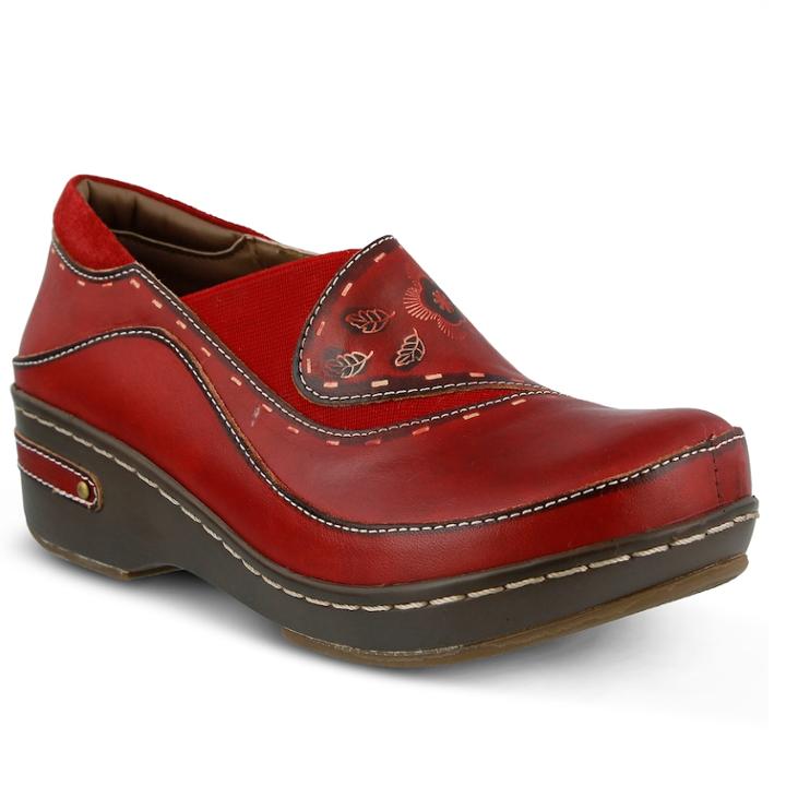 L'artiste By Spring Step Burbank Women's Shoes, Size: 36, Red