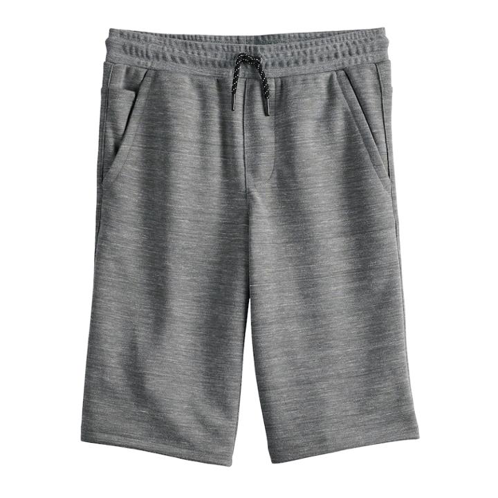 Boys 8-20 Urban Pipeline&reg; Double-knit Shorts, Size: Large, Light Grey