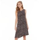 Women's Apt. 9&reg; Asymmetrical-hem Shift Dress, Size: Xl, Black