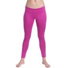 Women's Soybu Helen Printed Yoga Leggings, Size: Large, Brt Pink