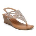 Fergalicious Charity Women's Wedge Sandals, Size: Medium (8.5), Pink