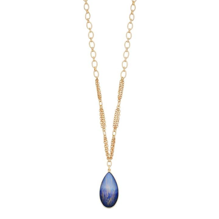 Dana Buchman Teardrop Pendant Necklace, Women's, Purple