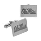 Fiora Stainless Steel Ole Miss Rebels Team Logo Cuff Links, Men's, Multicolor