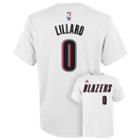 Boys 8-20 Adidas Portland Trail Blazers Damian Lillard Player Tee, Boy's, Size: M(10-12), White