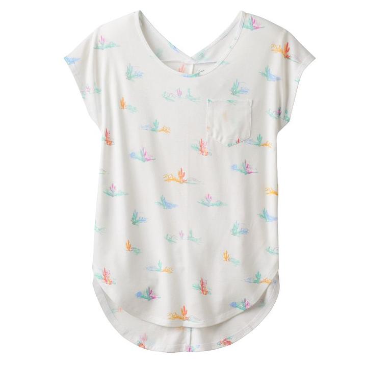 Girls 7-16 & Plus Size Mudd&reg; Dolman Pocket Tee, Girl's, Size: 12, White Oth