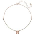 Lc Lauren Conrad Beaded Butterfly Pendant Necklace, Women's, Light Pink