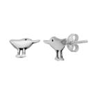 Itsy Bitsy Sterling Silver Bird Stud Earrings, Women's