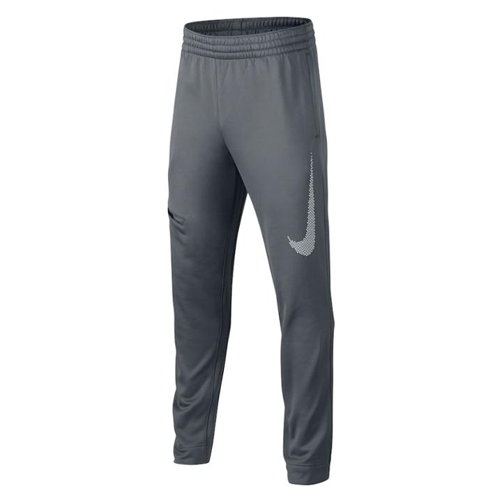 Boys 8-20 Nike Therma Basketball Pants, Size: Small, Grey Other