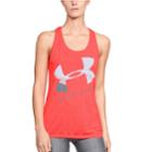 Women's Under Armour Tech Twist Graphic Tank, Size: Xl, Med Orange