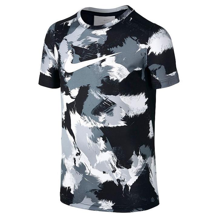 Boys 8-20 Nike Camo Legacy Tee, Boy's, Size: Large, Grey (charcoal)
