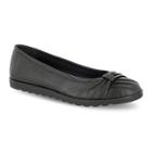 Easy Street Giddy Ii Women's Ballet Flats, Size: 8.5 Wide, Black