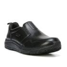 Dr. Scholl's Beta Men's Slip-on Wide Work Shoes, Size: 9.5 Wide, Black