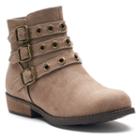 So&reg; Laine Girls' Ankle Boots, Size: 1, Brown Oth