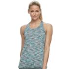 Women's Tek Gear&reg; Banded Hem Racerback Tank, Size: Small, Dark Grey