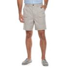 Men's Croft & Barrow&reg; Classic-fit Side Elastic Cargo Shorts, Size: 34, Med Grey