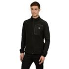 Men's Champion Microfleece Mockneck Performance Jacket, Size: Xxl, Black