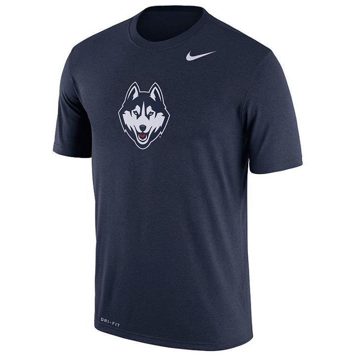 Men's Nike Uconn Huskies Legend Dri-fit Tee, Size: Xl, Blue (navy)