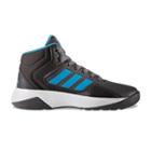 Adidas Cloudfoam Ilation Mid Kids' Basketball Shoes, Kids Unisex, Size: 4, Dark Grey