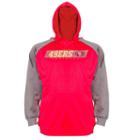 Big & Tall San Francisco 49ers Raglan Hoodie, Men's, Size: L Tall, Red