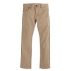 Boys 8-20 Levi's&reg; 511&trade; Sueded Twill Pants, Boy's, Size: 18, Gold