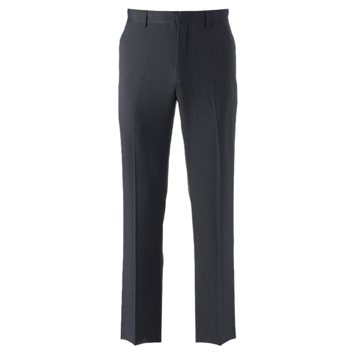 Men's Apt. 9&reg; Slim-fit Premier Flex Dress Pants, Size: 28x30, Grey