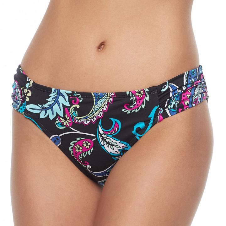 Women's Apt. 9&reg; Sash Hipster Bikini Bottoms, Size: Small, Multi