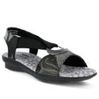 Spring Step Crespo Women's Wedge Sandals, Size: 39, Black