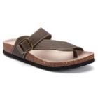 Sonoma Goods For Life&trade; Women's Buckle Flip-flops, Size: 6, Brown