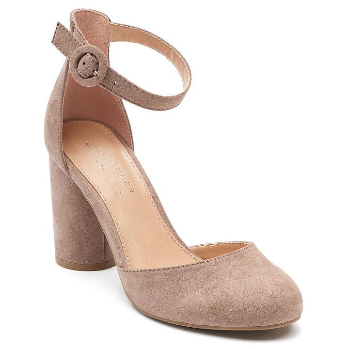 Lc Lauren Conrad Hydrangea Women's High Heels, Size: 9, Grey
