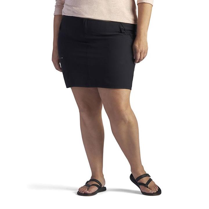 Plus Size Lee Everly Active Skort, Women's, Size: 22 - Regular, Black