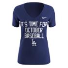 Women's Nike Los Angeles Dodgers Local Hunt Tee, Size: Small, Blue