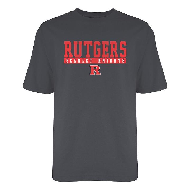 Rutgers Scarlet Knights Ultimate Tee - Men, Size: Xl, Grey (charcoal)