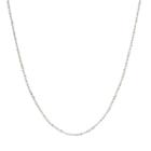 Sterling Silver Sparkle Chain Necklace - 24 In, Women's, Size: 24, Grey