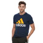 Men's Adidas Classic Tee, Size: Medium, Blue (navy)