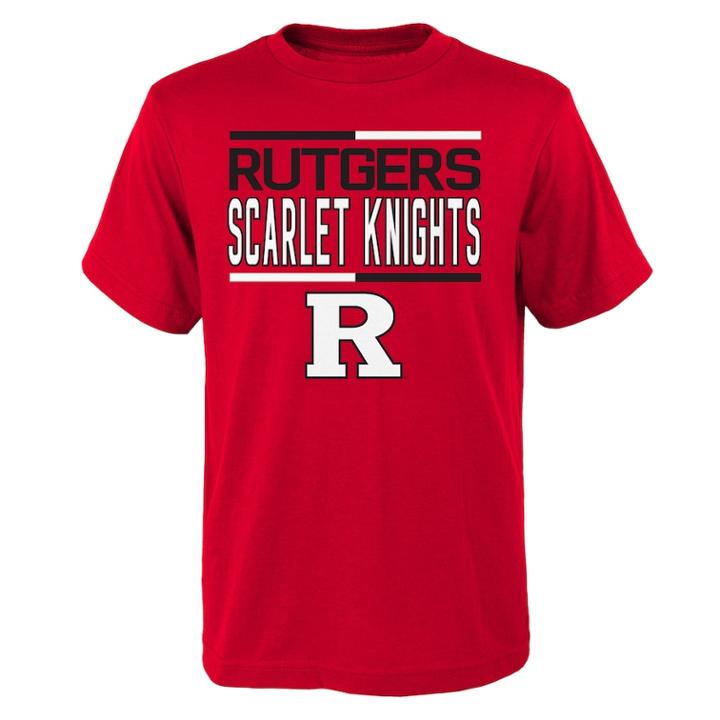 Boys 4-18 Rutgers Scarlet Knights Density Tee, Size: 8-10, Red