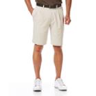 Big & Tall Grand Slam Classic-fit Performance Double-pleated Golf Shorts, Men's, Size: 48, Natural