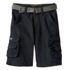 Boys 4-7x Lee Cargo Shorts With Belt, Boy's, Size: 5, Black