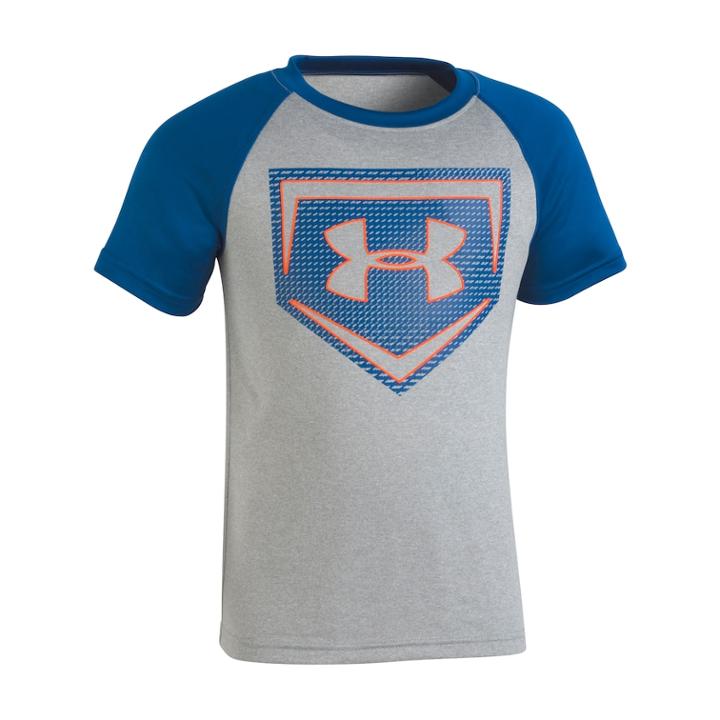 Toddler Boy Under Armour Baseball Home Plate Logo Graphic Tee, Size: 4t, Oxford