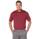 Men's Grand Slam Motionflow360 Regular-fit Heathered Easy-care Performance Golf Polo, Size: Xl, Pink Other