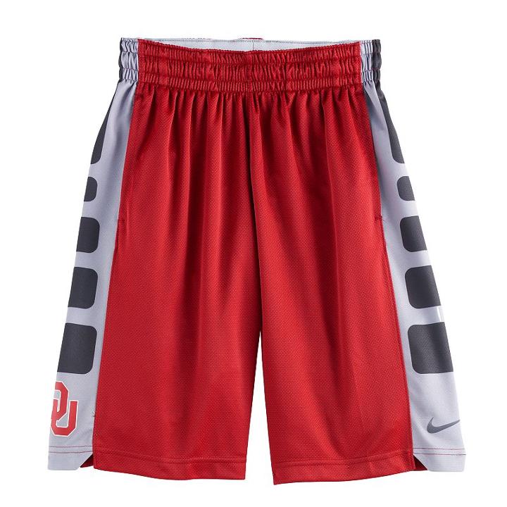 Boys 8-20 Nike Oklahoma Sooners Elite Shorts, Boy's, Size: Xl(18/20), Red
