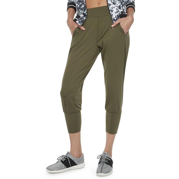Madden Nyc Juniors' Jogger Pants, Girl's, Size: Small, Dark Green