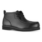 Lugz Freeman Men's Casual Moc Toe Ankle Boots, Size: Medium (7.5), Black