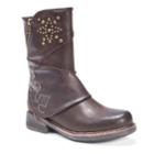 Muk Luks Amelia Women's Water-resistant Riding Boots, Size: 10, Brown