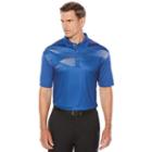 Men's Grand Slam Regular-fit Hexagon Airflow Stretch Performance Golf Polo, Size: Xl, Beige Over
